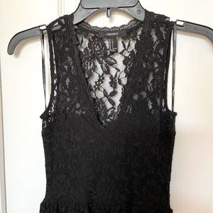 LACE Dress - Black Size Small